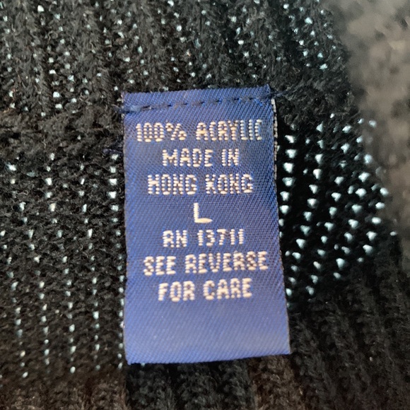 Karen Scott, Tunic, Sweater, Black, Women, Size L - Picture 4 of 8